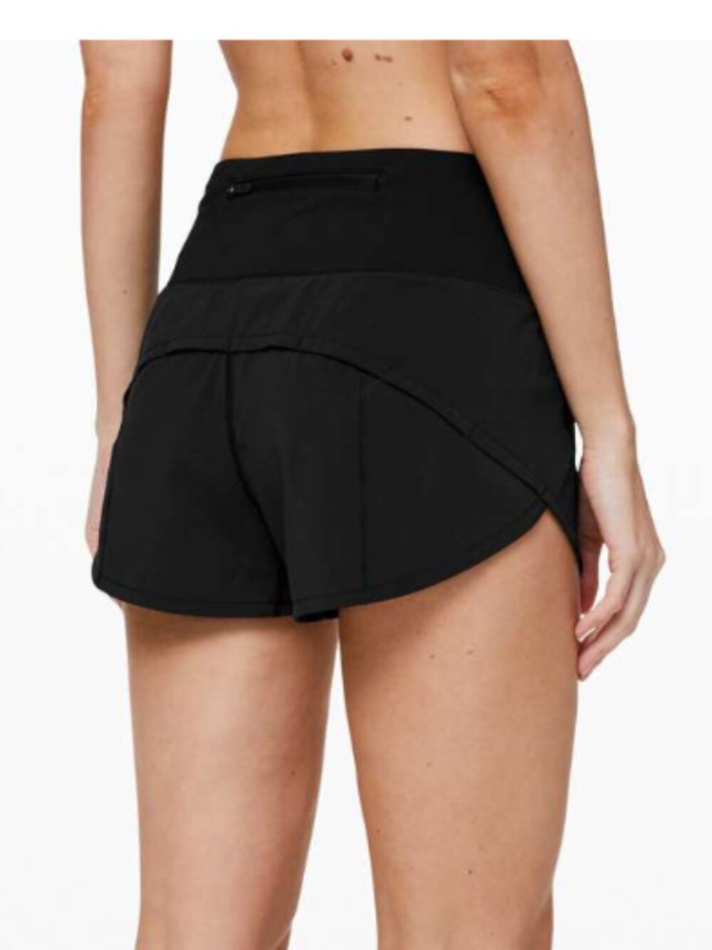 Lululemon Speed Up Short High-Rise *2.5" Black 6 shorts running athletic